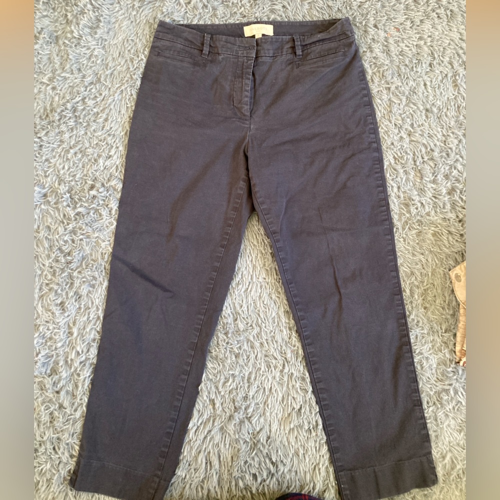 Talbots navy chino Petite 6 "Perfect Chinos"